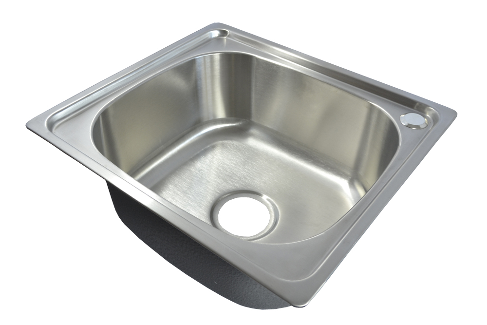 Spülbecken Edelstahl 304 Einbauspüle Ablaufgarnitur Spuele klein 1