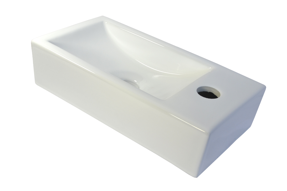 Waschbecken KERAMIK Wandmontage Handwaschbecken Keramikwaschbecken